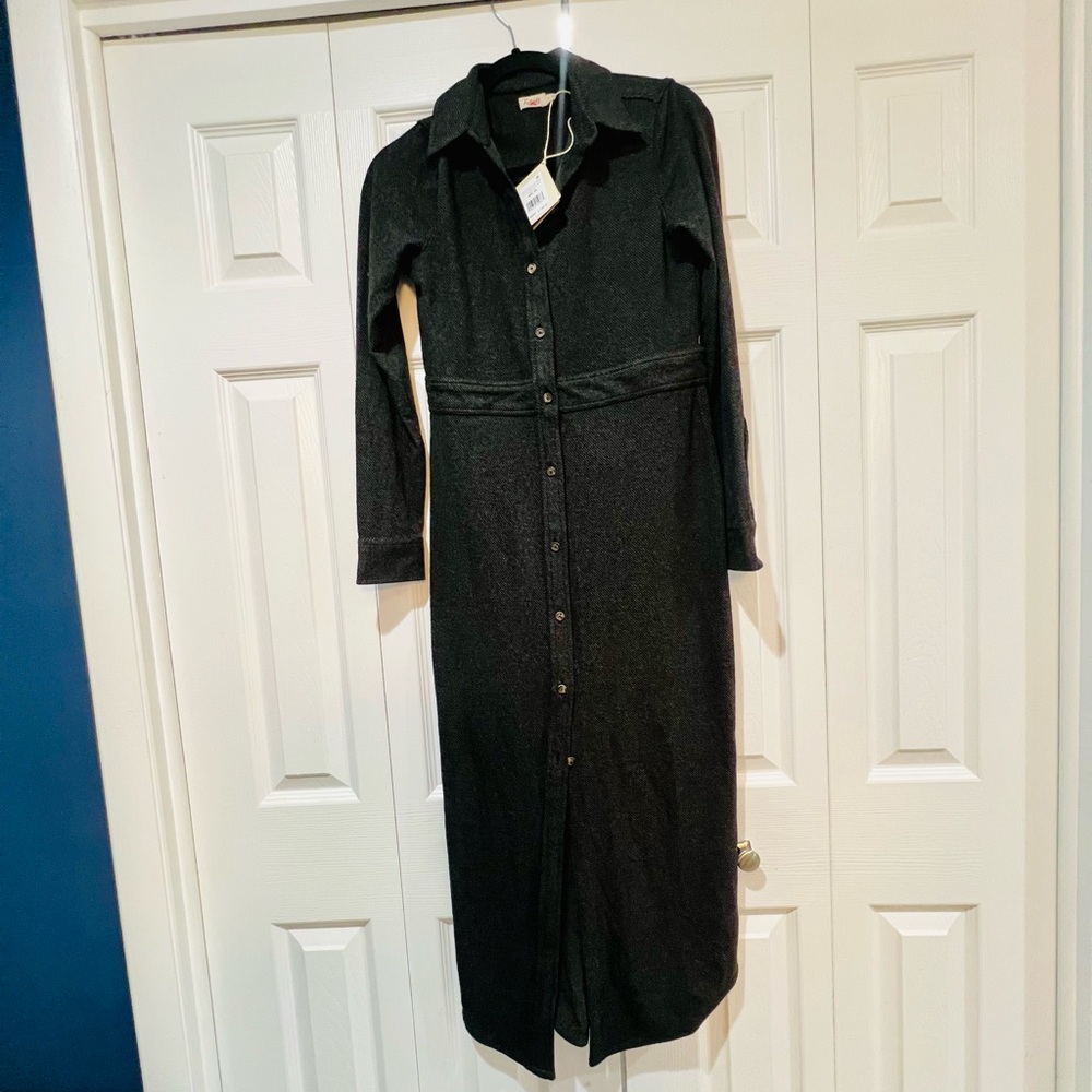 NWT Faherty Legend Sweater Maxi Dress - Picture 3 of 7
